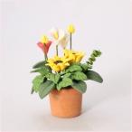 ドールハウス小物　春の花いろいろ　フラワーアレンジ　【1/12小物】【シルバニア】【母の日】