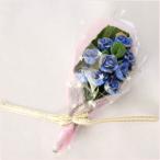 ドールハウス小物　青のバラの花束　フラワーアレンジ　【1/12小物】【シルバニア】【母の日】