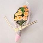 ドールハウス小物　オレンジのバラの花束　フラワーアレンジ　【1/12小物】【シルバニア】【母の日】