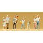 Preiserプライザー79086　集まる観客【Nゲージ人形】【塗装済み】【ジオラマ小物】【ネコポス可】