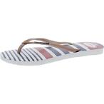 Havaianas Women's Slim Nautical Flip Flop Sandal, Rose Gold, 11-12