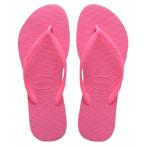 Havaianas Girls Women's Slim Sandal Crystal Rose Flip-Flop, 9 Toddler