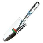  нержавеющая сталь вместе рисунок пересадка мастерок ( маленький ) укрепление * шкала есть ST-2 цветок сад DIY садоводство инструмент инструмент лопата совок камень чёрный металл 