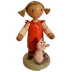 fla-te девочка . кошка 