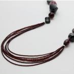 ベネチアンガラス ネックレス ディープ ルビー 赤 ドロップ イタリア ミラノ アヴェ カプリース AVE CAPRICE 手作り