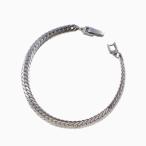 ショッピングチタン チタン ブレスレット ヘリンボーン 18cm 5mm幅 純チタン 男女兼用 ギフト