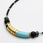 Yahoo! Yahoo!ショッピング(ヤフー ショッピング)イタリア製 ベネチアンガラス ネックレス ターコイズカラー CHIARA by INES キアラ デザイン