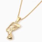 Yahoo! Yahoo!ショッピング(ヤフー ショッピング)イタリア製 9金 K9ネフェルティティ ペンダント シルバー925 カットボールチェーン付