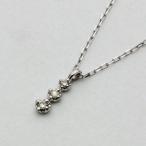 Yahoo! Yahoo!ショッピング(ヤフー ショッピング)10金WG ダイヤモンドペンダント K10 I1クラスダイヤ0.03ct