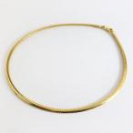 ショッピングオメガ オメガネックレス シルバー イタリア製 スターリング SV925 ゴールド仕上げ ゴージャス お洒落 レディース ギフト