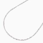 純プラチナ ネックレス ペタル スクリュー 2連 同寸 Pt999 チェーン ペダル Pt999 レディース お洒落 ギフト