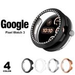 g-gru пиксел часы 3 покрытие Google Pixel Watch 3 41mm 45mm чистый чёрный серебряный rose Gold защита кейс PC пластик легкий y1