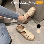 サンダル レディース グルカサンダル 歩きやすい 柔らかい おしゃれ 上品 黒 白 夏 春 編み込み ストラップ ぺたんこ 可愛い 2022新作 履きやすい