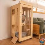  кошка клетка закрытый большой из дерева кошка house мера блокировка возможный дверь . колесо имеется закрытый кошка .. перевозка многоцелевой кошка vi la. кошка кошка для товары для домашних животных безопасность удобный легкий в использовании 