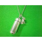  домашнее животное предметы для домашнего буддийского алтаря .. подвеска ( Capsule большой ) Pug нержавеющая сталь ювелирные изделия цепь 