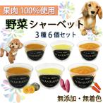 あすつく！犬用アイスひんやり冷え冷え！野菜シャーベット3種各2個セット国産...