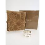 GUCCI(グッチ)シルバーリング シルバー レディース　Aランク [委託倉庫から出荷]