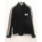 BURBERRY BLACK LABEL(バーバリーブラックレーベル)ベロアトラックジャケット 長袖 黒 レディース　Aランク　2 [委託倉庫から出荷]