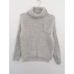 ZARA GIRLS(ザラ)タートルニットカットソー 長袖 グレー レディース　A-ランク　160