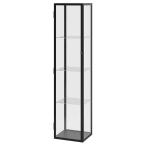 【IKEA】BLALIDEN ブローリーデン コレクションケース, ブラック, 35x32x151 cm