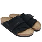 ビルケンシュトック BIRKENSTOCK サンダル メンズ レディース Kyoto 京都 ヌバック スエードレザー ブラック レギュラー幅 ナロー幅 1022350 1022566