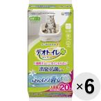 【ケース販売】デオトイレ ふんわり香る消臭・抗菌シート ナチュラルガーデンの香り 20枚×6袋