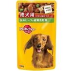 Yahoo! Yahoo!ショッピング(ヤフー ショッピング)ペディグリーチャム パウチ 旨みビーフ＆緑黄色野菜 成犬用 130g（LP） ドッグフード　フード 犬用 犬