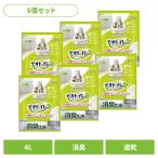 猫砂 シリカゲル 6個セット ユニチャーム 取替サンド デオトイレ 消臭サンド 4L unicharm