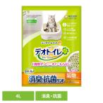 猫砂 シリカゲル デオトイレ 砂 サンド 飛び散らない消臭抗菌サンド 4L 1週間消臭抗菌デオトイレ トイレ用品 ユニチャーム