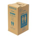 sanwa  非常用トイレ袋 くるくるトイレ 100回分　非常用 トイレ 防災 災害 避難 ジェル化 自治体 簡易 防災グッズ 旅行　