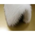 ショッピング毛皮 毛皮　ホワイトミンク 　長財布　　