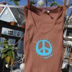 再入荷無し★スペシャル価格★愛犬とペアルック【Peace&amp;love humanタンク】