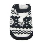 犬のセータークリスマス/雪柄/犬のニット/ペットセーター/犬服/ヒップドギー