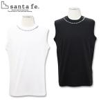 サンタフェ コットン スムース スリーブレス シャツ ノースリーブ タンクトップ 50 52 54 LL 3L 4L サイズ 251-83829 santafe 25SS