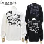 サンタフェ WFバックロゴ 刺しゅう トレーナー 50 52 54 サイズ LL 3L 4L サイズ 259-83411 santafe メンズ 25SS