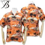 バーニヴァーノ 半袖 アロハシャツ M L サイズ BSS-JSH3706-33 BARNI VARNO 春夏 シャツ 半袖 アロハ