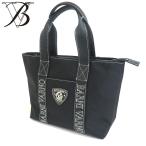 日本製 バーニヴァーノ ナイロン＆牛革 ハンドミニトートバッグ  黒 BARNI VARNO BSS-NBG5096 新作 バック ハンドバック