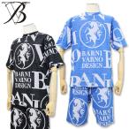 バーニヴァーノ ユニコーン ロゴ パイル ジャガード Tシャツ ショートパンツ セットアップ Lサイズ BSS-OTH5247 BSS-OPH5249 25SS