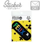  нашивка утюг модный вышивка стикер Felix дизайн наклейка машина чёрный кошка блокнот кошка аниме модный You moa Note симпатичный герой Poe zFLX-020