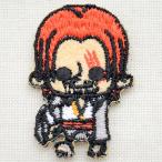 ワッペン アイロン おしゃれ 刺繍 ワッペン ワンピース One Piece シャンクス(シール/アイロン両用) PES013