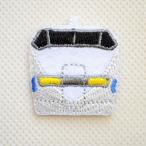 ワッペン アイロン おしゃれ 刺繍 鉄道/電車 トレインミニワッペン 300系新幹線 TR380-TR25