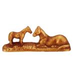 干支置物　午年　馬　置物｜　筆架文鎮　牛　｜　鋳鉄製　【高岡銅器　置物】2026年　令和８年　午　置物　