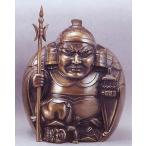 ｜招福七福神毘沙門天｜青銅製紙箱入