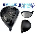 【NEW】EMILLID BAHAMA Carlvinson CV8 ACE DRIVER エミリッドバハマ カールヴィンソン CV-8エースドライバー ヘッド + カスタムシャフト装着 新品!
