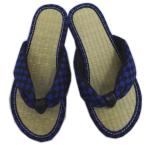 Yahoo! Yahoo!ショッピング(ヤフー ショッピング)サンダル 草履 本畳 たたみ 子供用 キッズ 男の子 18cm 19.5cm 21cm 濃青黒市松 浴衣 甚平