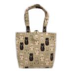 バッグミニ手提げ和柄福あつめ招き猫...