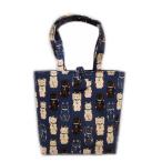 バッグミニ手提げ和柄福あつめ招き猫...