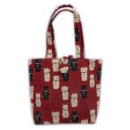 バッグミニ手提げ和柄福あつめ招き猫...