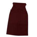  hakama. серп кама одноцветный темно-красный S M L LL церемония окончания женский покупка маленький размер большой 