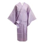 二部式 着物 洗える 駒絽 夏用 薄紫 Ｍ Ｌ 無地 ユニフォーム 普段着 女性用 居敷当て付 簡単